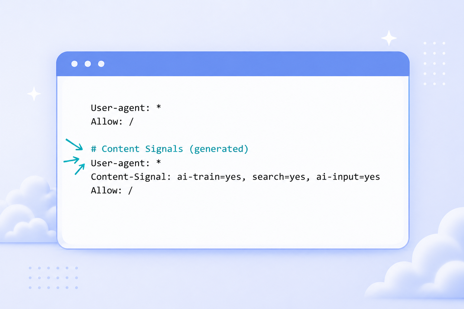 Content Signal Policy in Action: How Astero Makes Websites AI-Ready