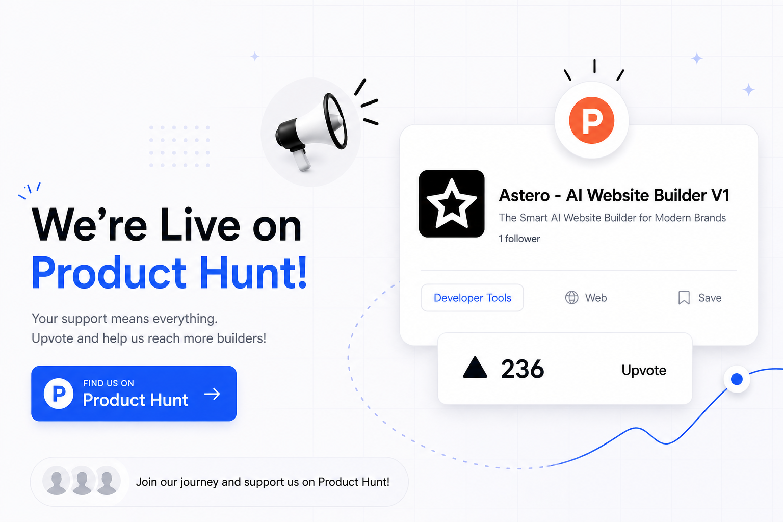 We’re launching Astero on Product Hunt