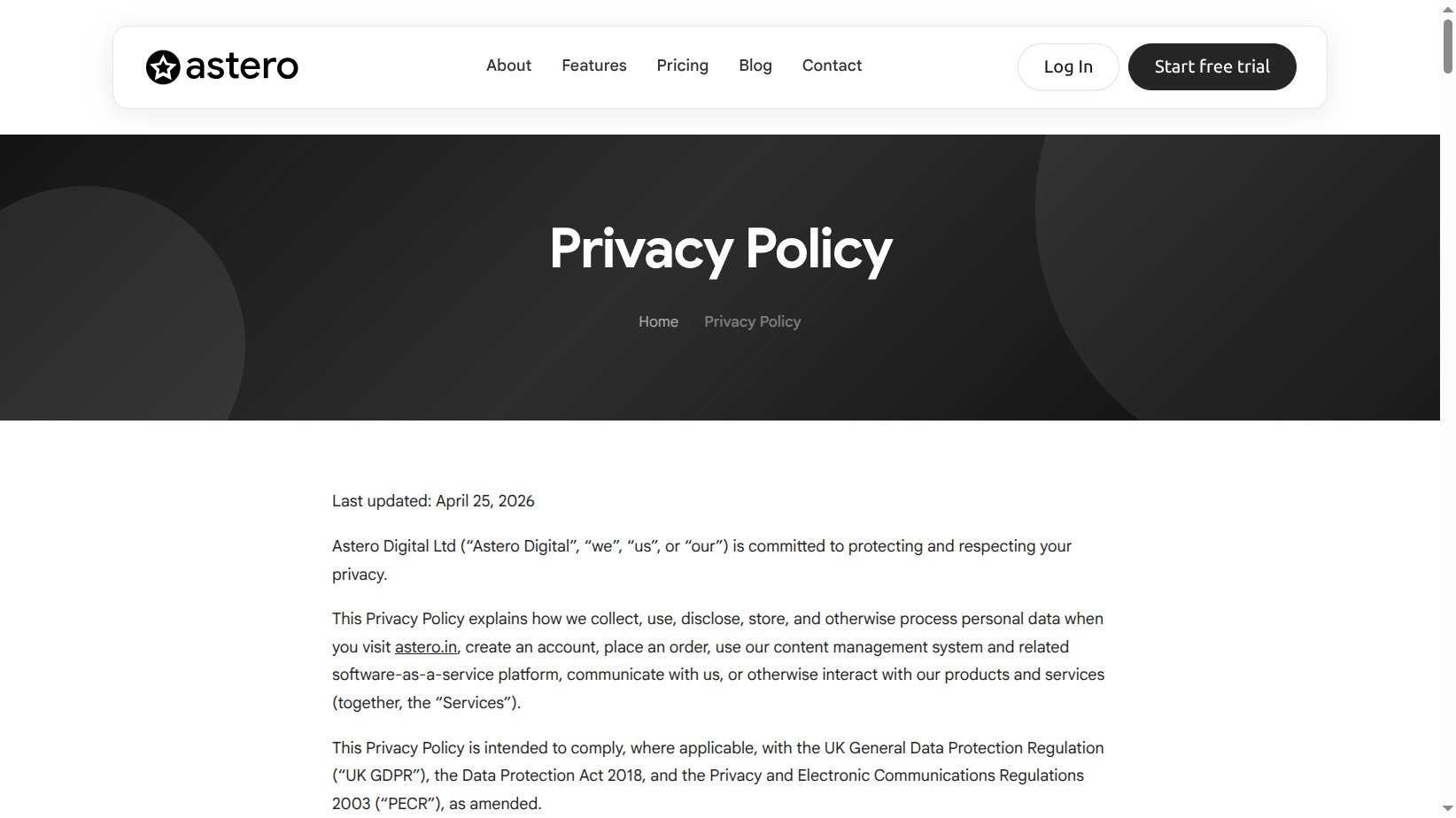 Privacy Policy
